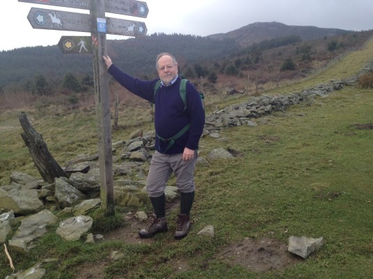 DMY near Cilcain to Moel Llys y Coed Easter